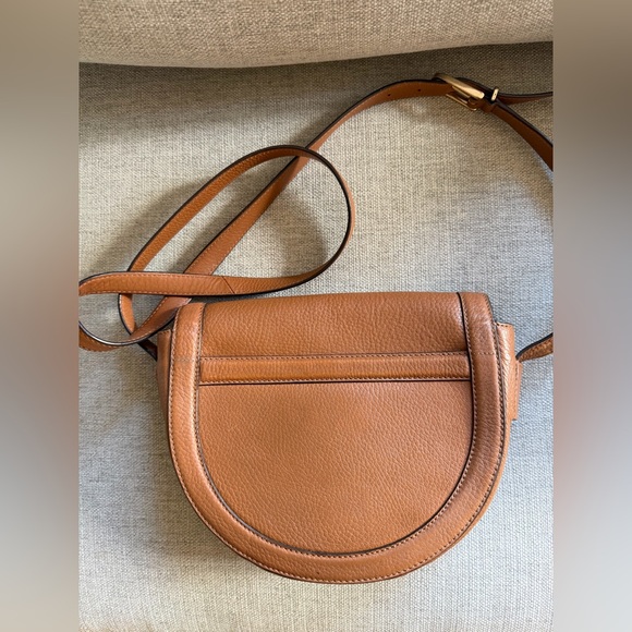 Tory Burch Brown Leather Crossbody Bag - Picture 2 of 7